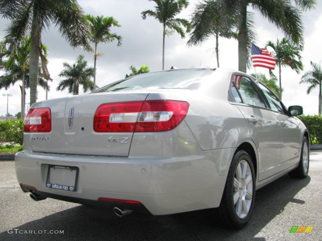 2008 MKZ Sedan - Light Sage Metallic / Sand photo #6