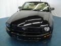 Black - Mustang V6 Deluxe Convertible Photo No. 2