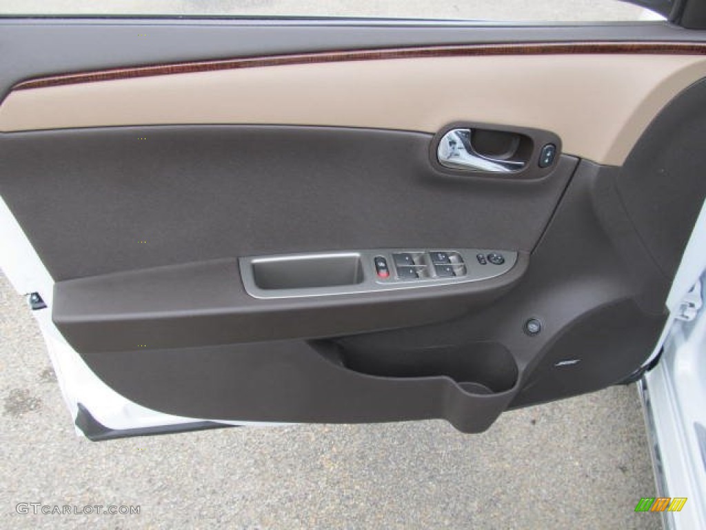 2012 Malibu LTZ - Summit White / Cocoa/Cashmere photo #7