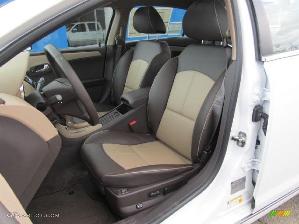 2012 Malibu LTZ - Summit White / Cocoa/Cashmere photo #9