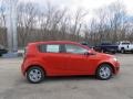 2012 Inferno Orange Metallic Chevrolet Sonic LS Hatch  photo #4