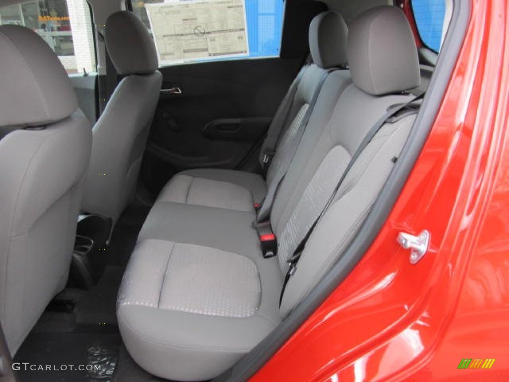 2012 Chevrolet Sonic LS Hatch Rear Seat Photos