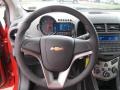 Dark Pewter/Dark Titanium 2012 Chevrolet Sonic LS Hatch Steering Wheel