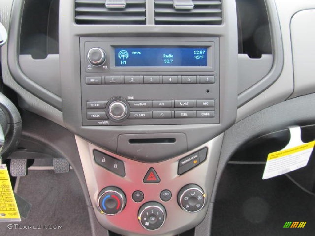 2012 Chevrolet Sonic LS Hatch Controls Photo #62106275