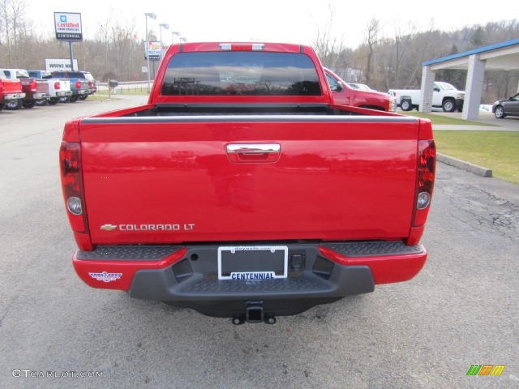 2012 Colorado LT Extended Cab 4x4 - Victory Red / Ebony photo #3