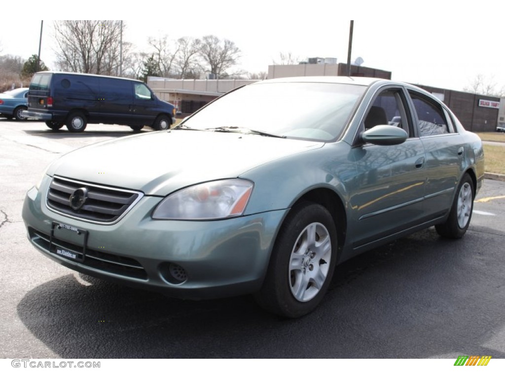 2003 Altima 2.5 S - Mystic Emerald Green / Charcoal photo #1