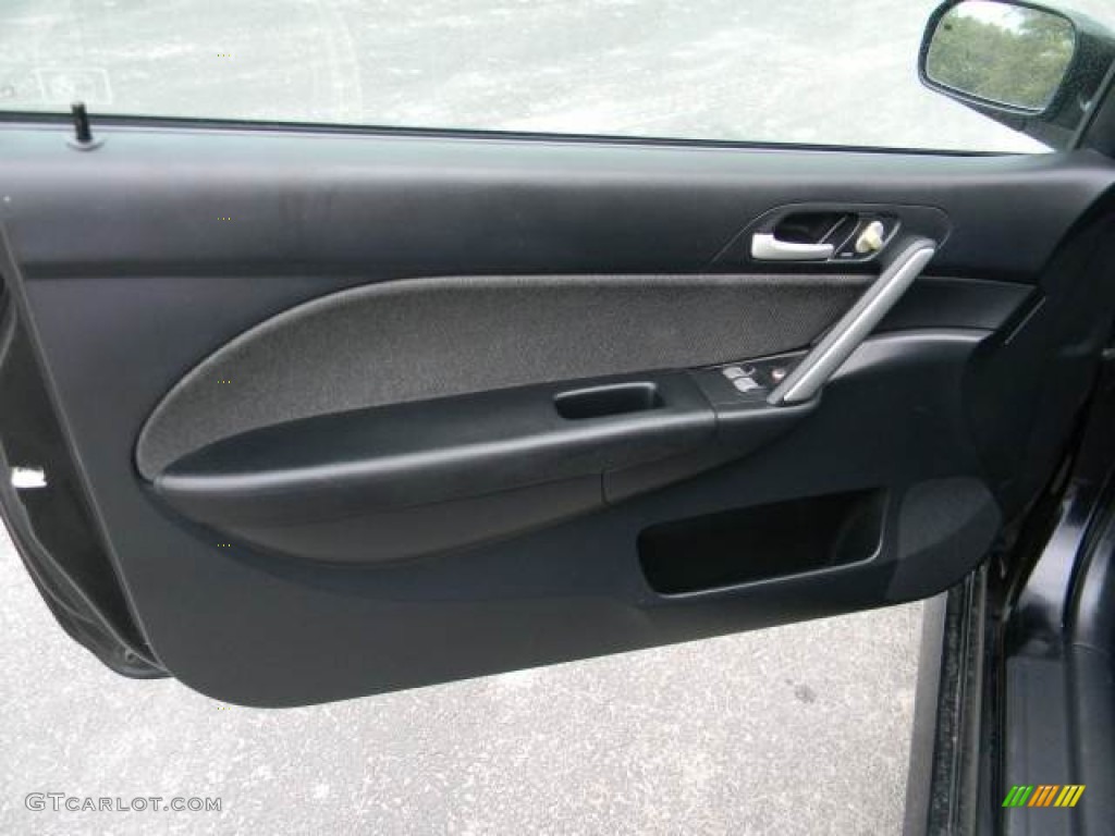 2005 Honda Civic Si Hatchback Black Door Panel Photo #62107418