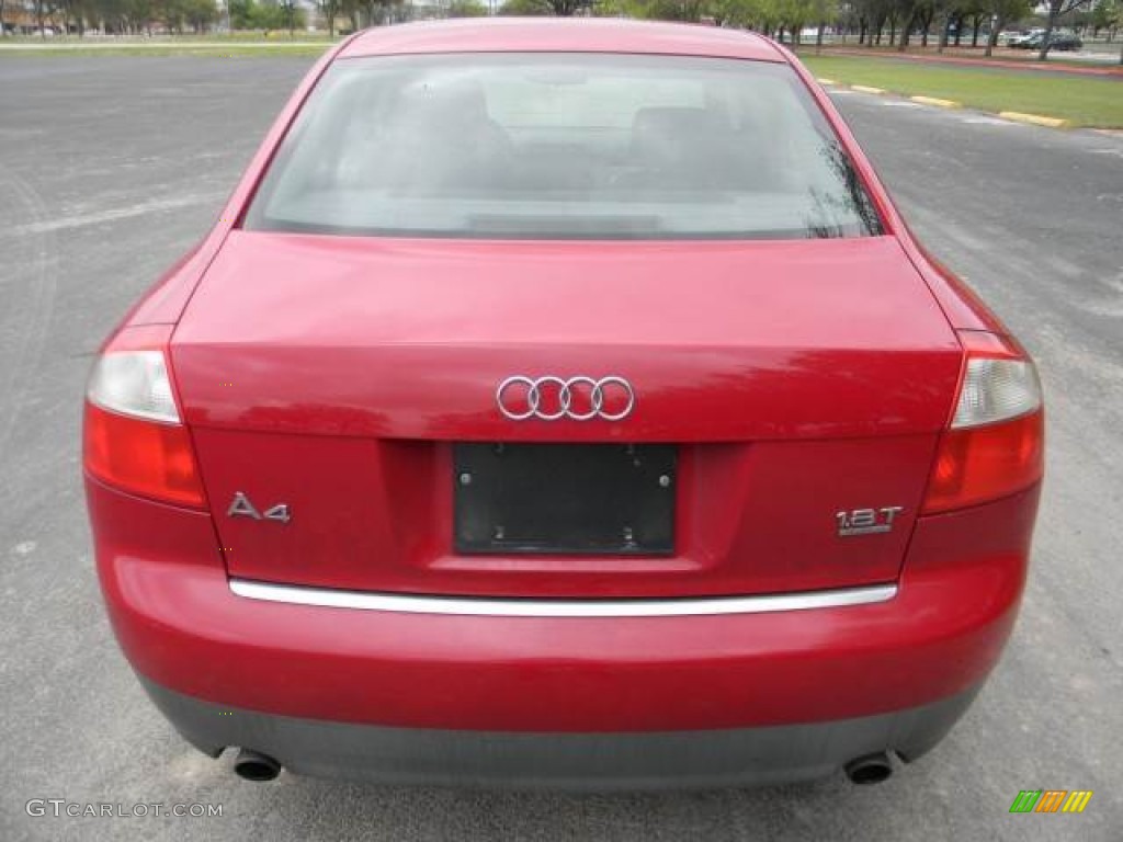 2003 A4 1.8T quattro Sedan - Amulet Red / Ebony photo #7