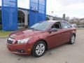 2012 Autumn Red Metallic Chevrolet Cruze LS  photo #1