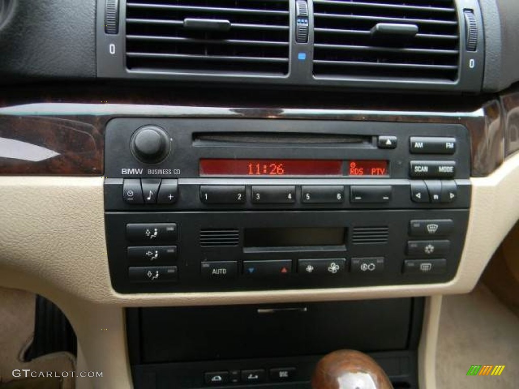 2002 3 Series 330i Convertible - Orient Blue Metallic / Beige photo #29