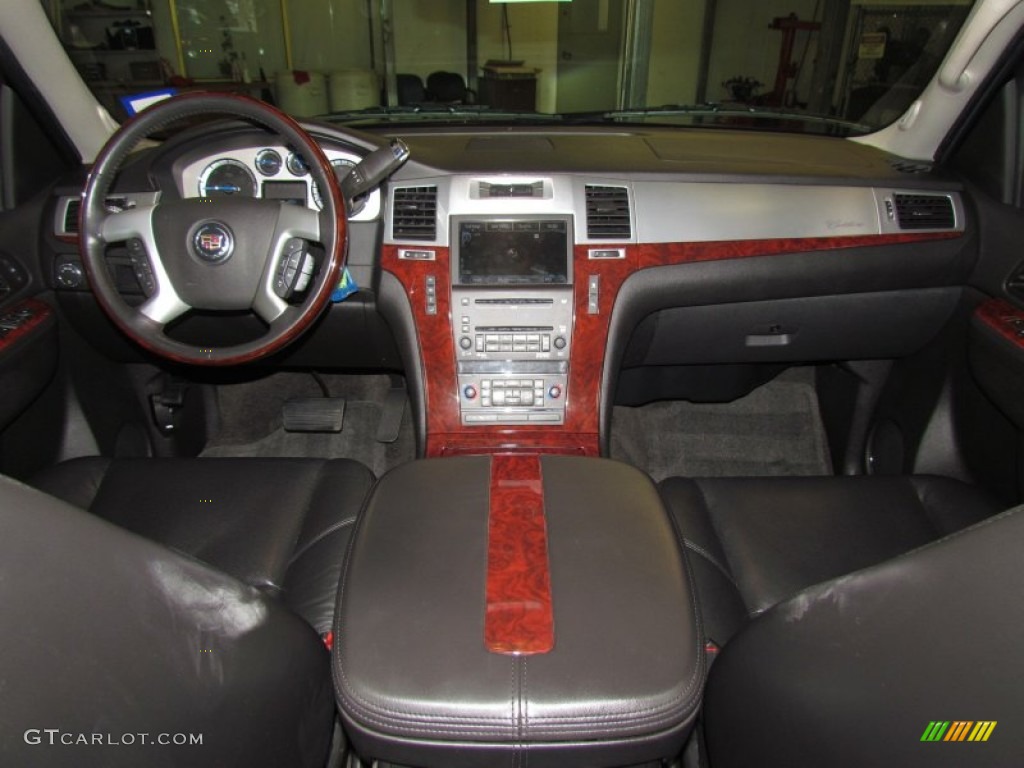 2010 Cadillac Escalade ESV Luxury Ebony Dashboard Photo #62109224