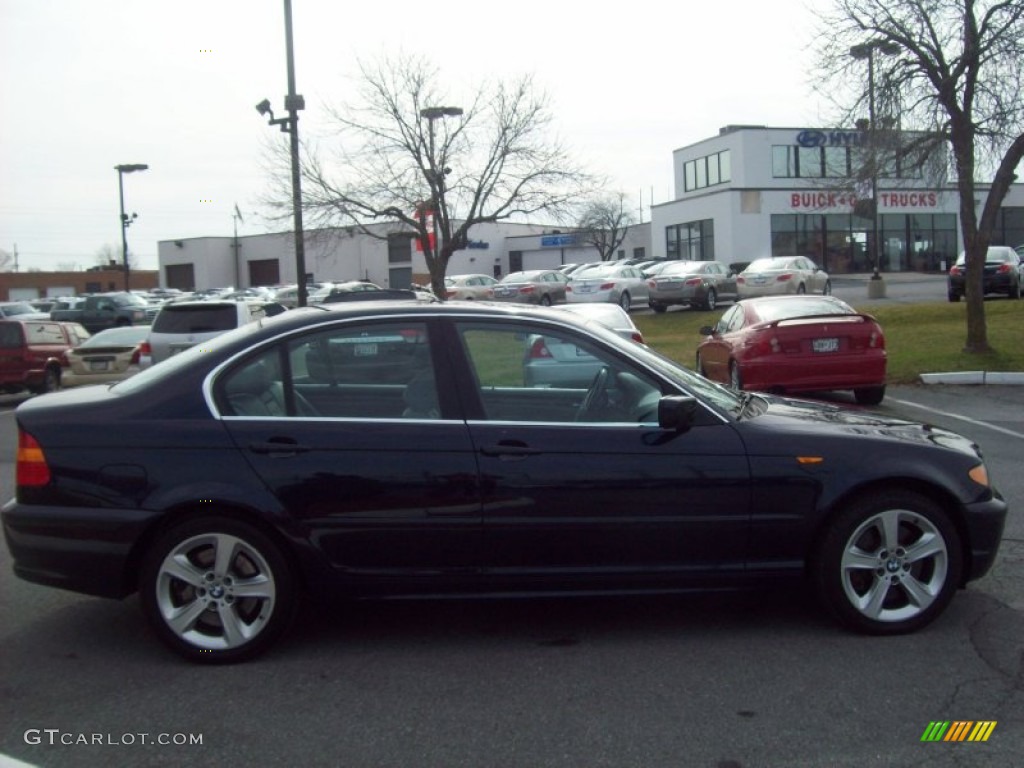 2004 3 Series 330xi Sedan - Orient Blue Metallic / Grey photo #6