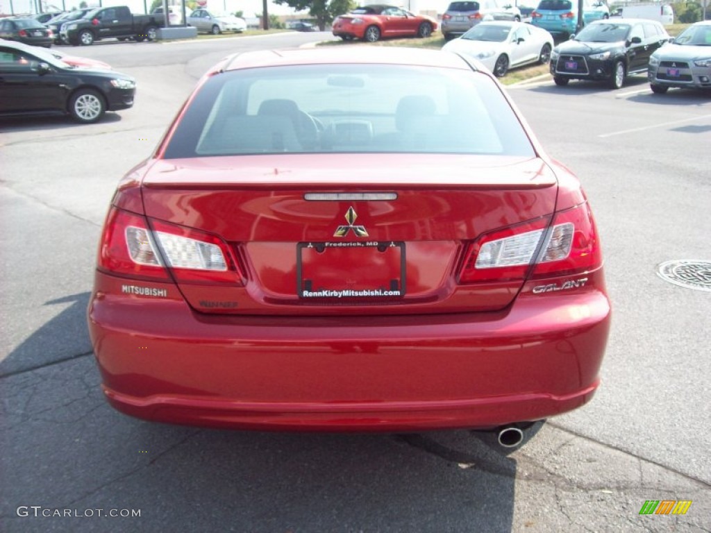 2012 Galant ES - Rave Red / Black photo #3