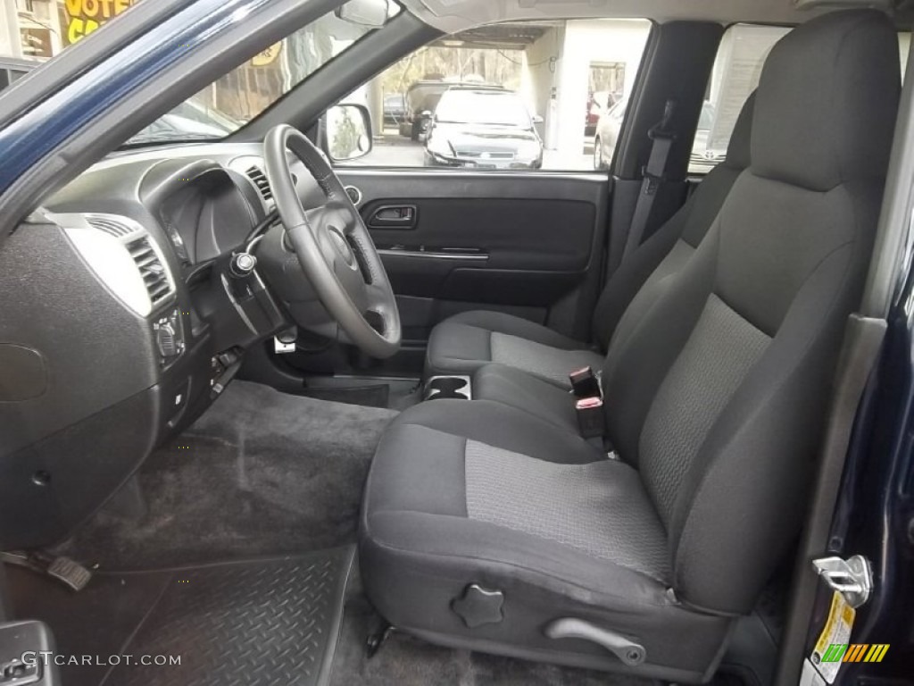 Dark Pewter Interior 2007 GMC Canyon SLE Crew Cab Photo #62110055