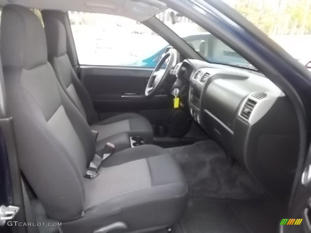 2007 Canyon SLE Crew Cab - Midnight Blue Metallic / Dark Pewter photo #13