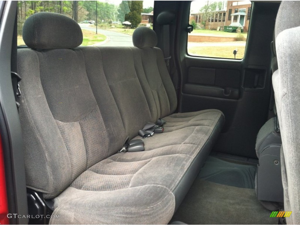 2004 Silverado 1500 LS Extended Cab - Victory Red / Dark Charcoal photo #19