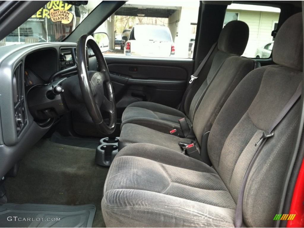 2004 Silverado 1500 LS Extended Cab - Victory Red / Dark Charcoal photo #20