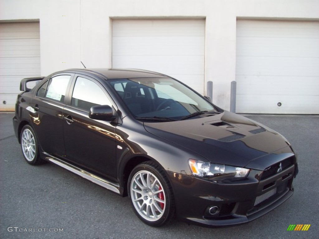 Phantom Black 2012 Mitsubishi Lancer Evolution GSR Exterior Photo #62110337
