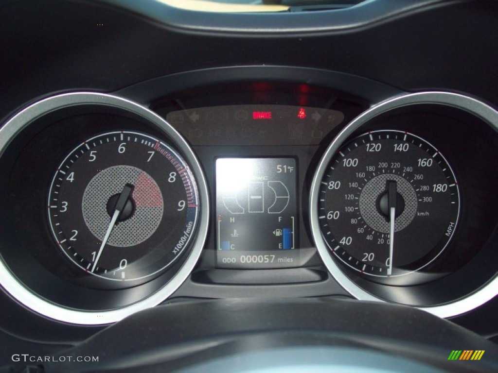 2012 Mitsubishi Lancer Evolution GSR Gauges Photo #62110485
