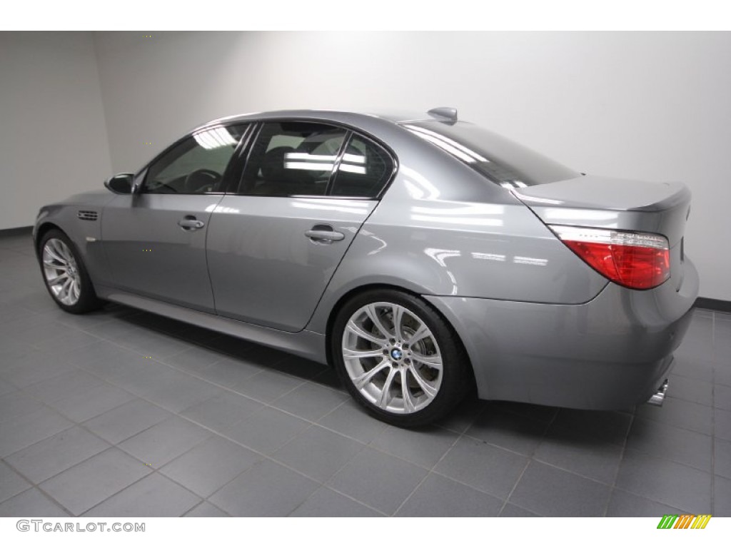 2008 M5 Sedan - Space Grey Metallic / Black photo #5