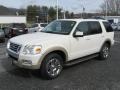 2010 White Platinum Tri-Coat Ford Explorer Eddie Bauer 4x4  photo #2