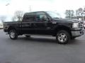 2005 Black Ford F250 Super Duty Lariat Crew Cab 4x4  photo #3