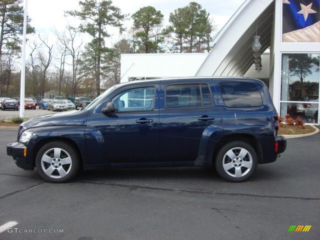 2010 HHR LS - Imperial Blue Metallic / Gray photo #6