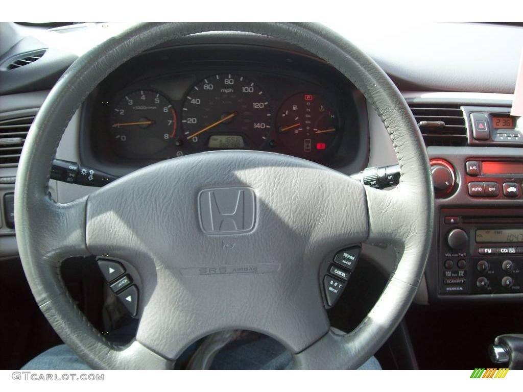 2000 Accord EX V6 Sedan - Nighthawk Black Pearl / Quartz photo #6