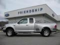 Silver Metallic - F150 XLT SuperCab 4x4 Photo No. 1