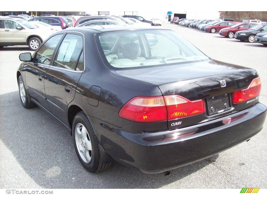 2000 Accord EX V6 Sedan - Nighthawk Black Pearl / Quartz photo #21