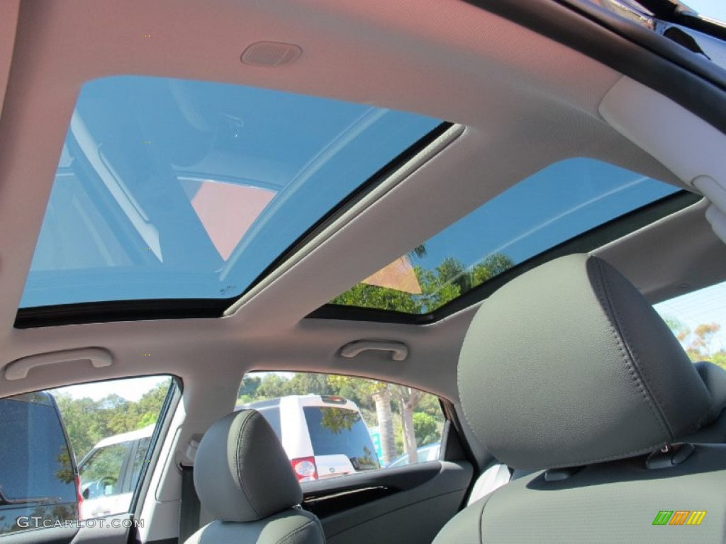 2012 Sonata SE - Midnight Black / Black photo #6
