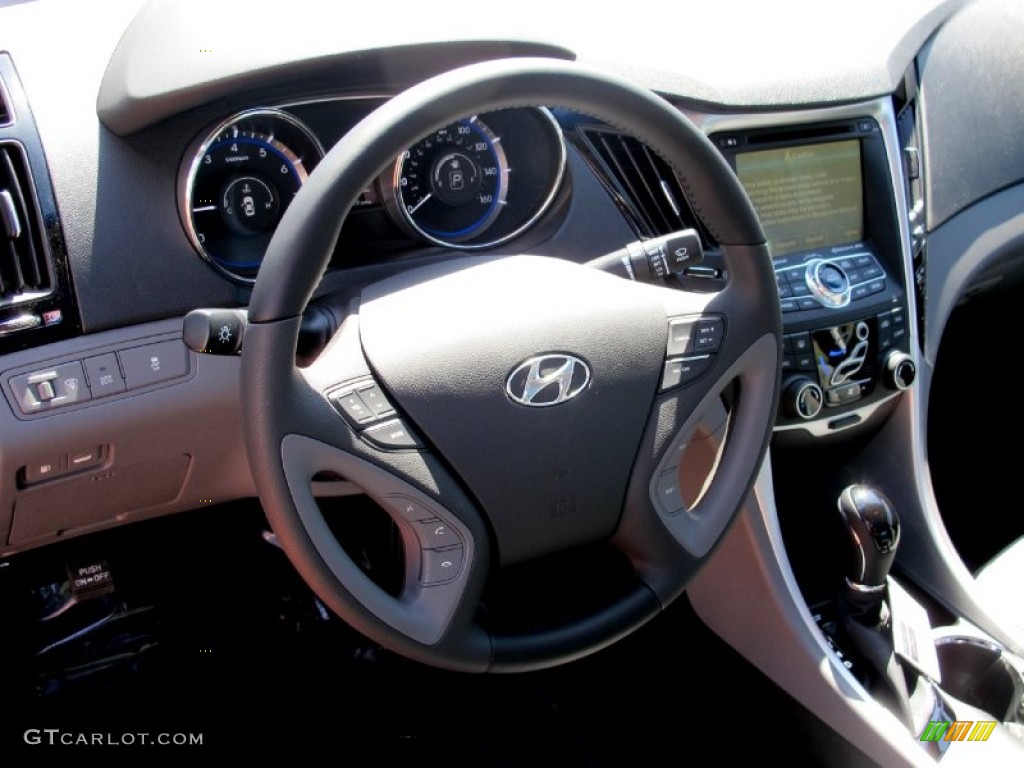 2012 Sonata SE - Midnight Black / Black photo #7