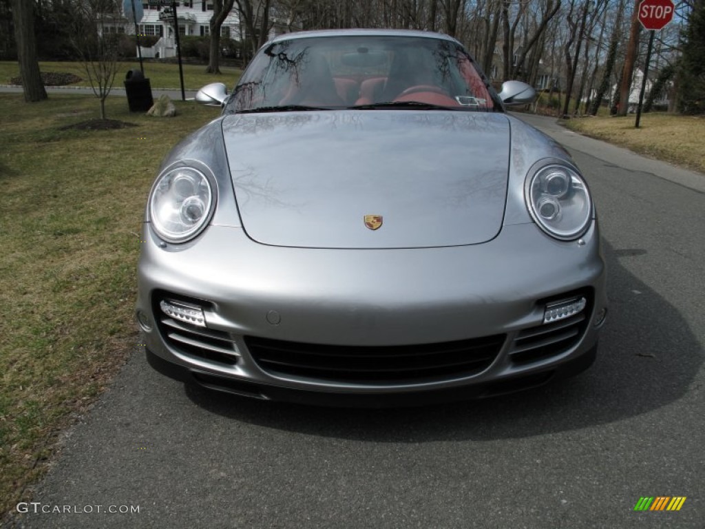 2011 Porsche 911 Turbo S Coupe Front View of a Turbo Photo #62114766