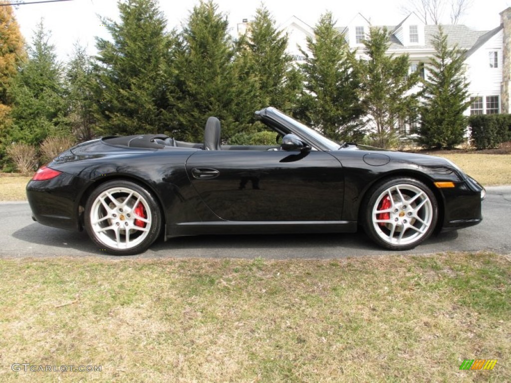 Black 2009 Porsche 911 Carrera S Cabriolet Exterior Photo #62114984
