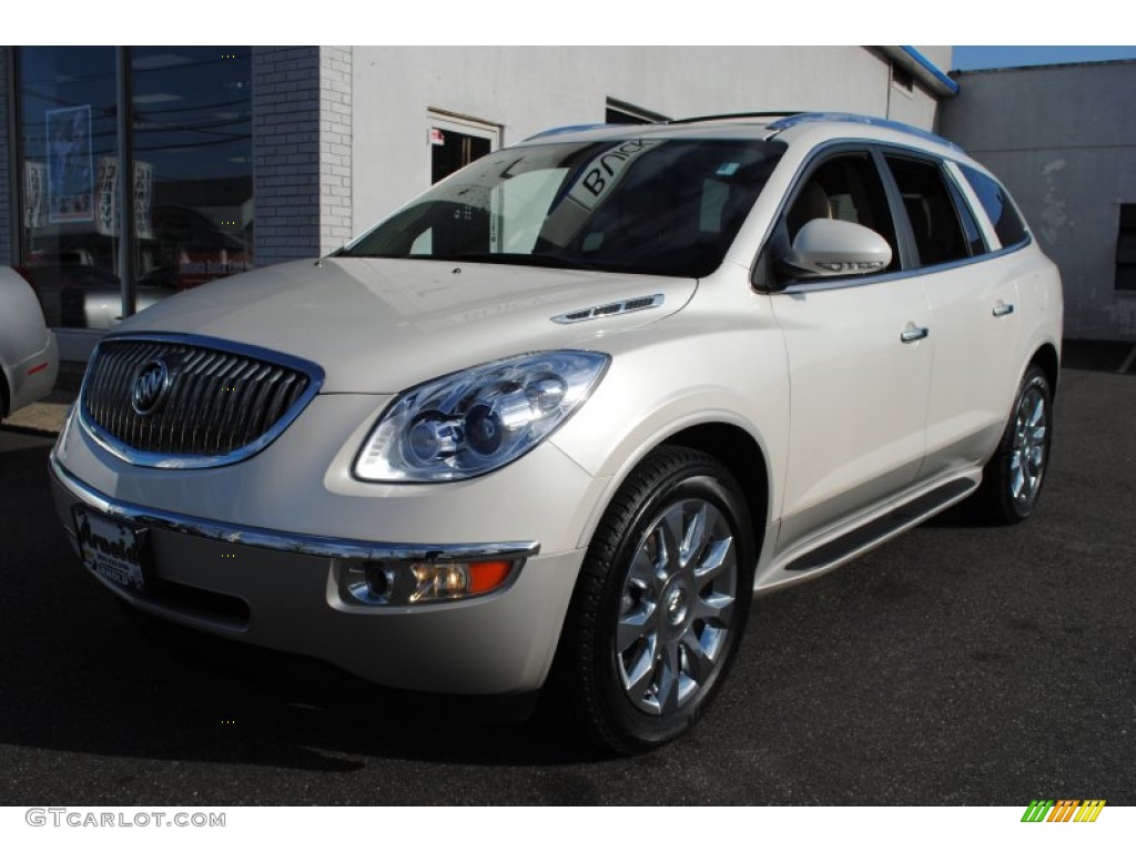 White Diamond Tricoat 2012 Buick Enclave AWD Exterior Photo #62115386