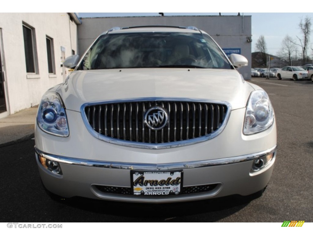 2012 Enclave AWD - White Diamond Tricoat / Cashmere photo #2