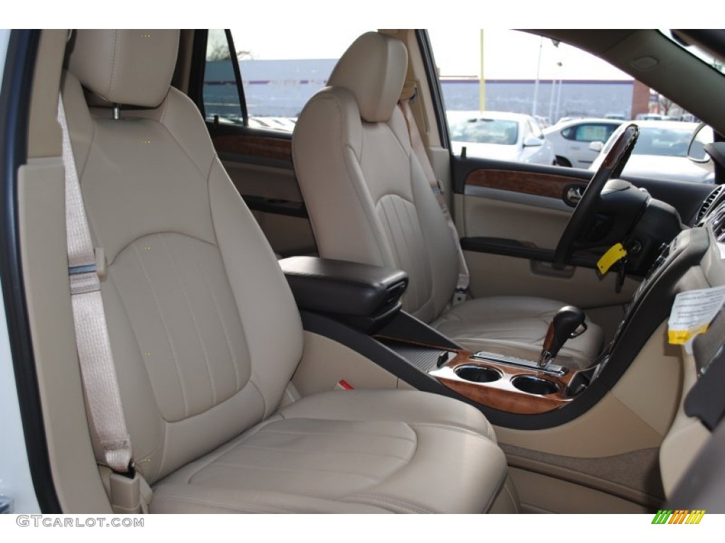 Cashmere Interior 2012 Buick Enclave AWD Photo #62115471