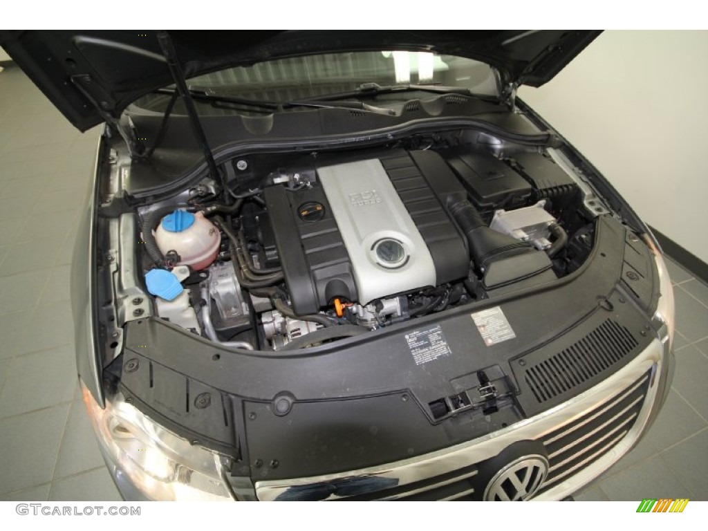 2008 Volkswagen Passat Turbo Wagon 2.0L FSI Turbocharged DOHC 16V 4 Cylinder Engine Photo #62116289