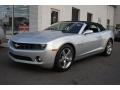 Silver Ice Metallic 2011 Chevrolet Camaro LT Convertible