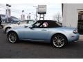 2008 Icy Blue Metallic Mazda MX-5 Miata Grand Touring Roadster  photo #3