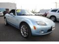 2008 Icy Blue Metallic Mazda MX-5 Miata Grand Touring Roadster  photo #7