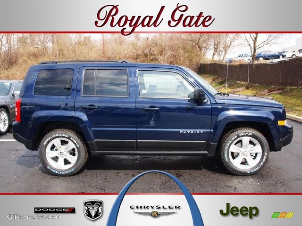 True Blue Pearl Jeep Patriot