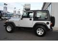 2004 Bright Silver Metallic Jeep Wrangler Rubicon 4x4  photo #3