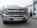 2012 Graystone Metallic Chevrolet Silverado 1500 LT Crew Cab 4x4  photo #3