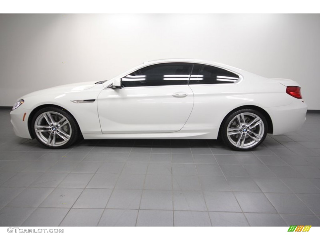 Alpine White 2012 BMW 6 Series 650i Coupe Exterior Photo #62117210
