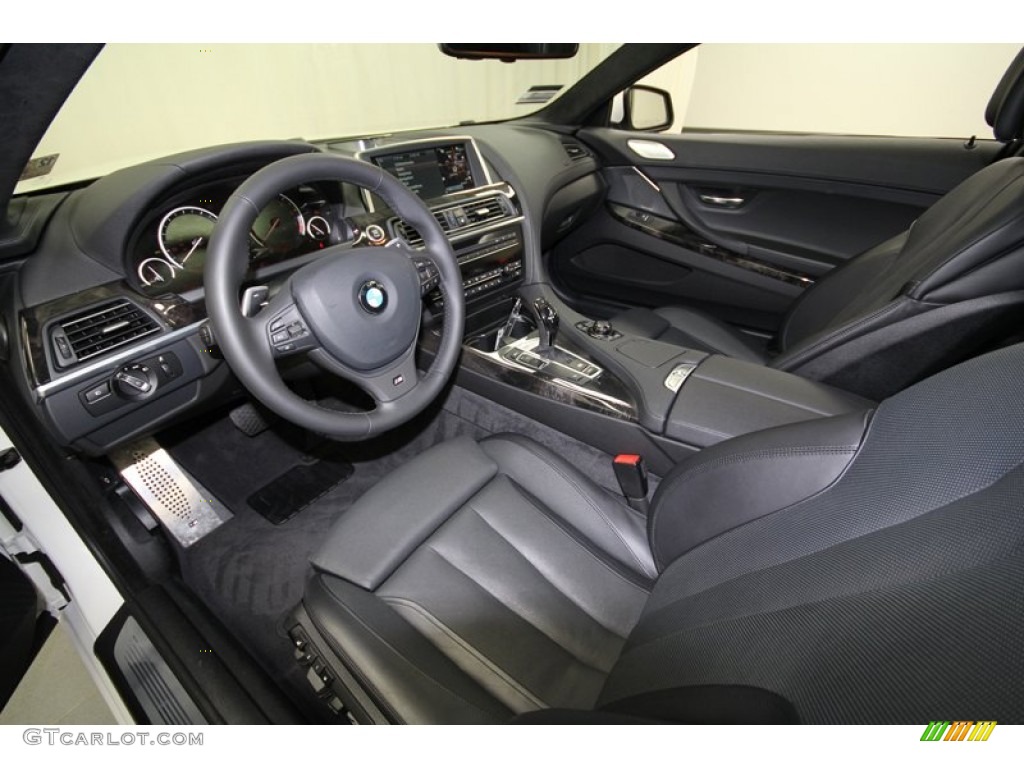 2012 BMW 6 Series 650i Coupe Front Seat Photo #62117321