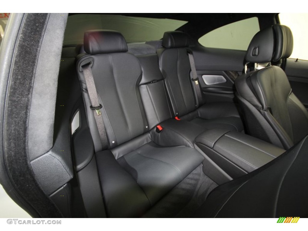 Black Nappa Leather Interior 2012 BMW 6 Series 650i Coupe Photo #62117496
