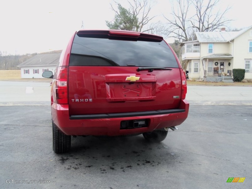 2012 Tahoe LS 4x4 - Crystal Red Tintcoat / Ebony photo #6