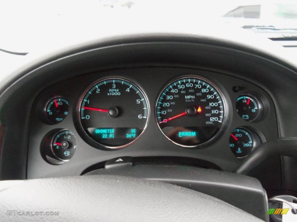 2012 Chevrolet Tahoe LS 4x4 Gauges Photo #62117715