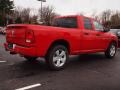 2012 Flame Red Dodge Ram 1500 Express Quad Cab 4x4  photo #3